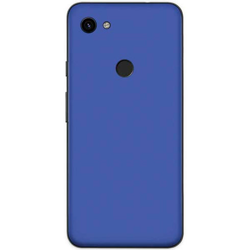Blue Solid Google Pixel 3a Skin